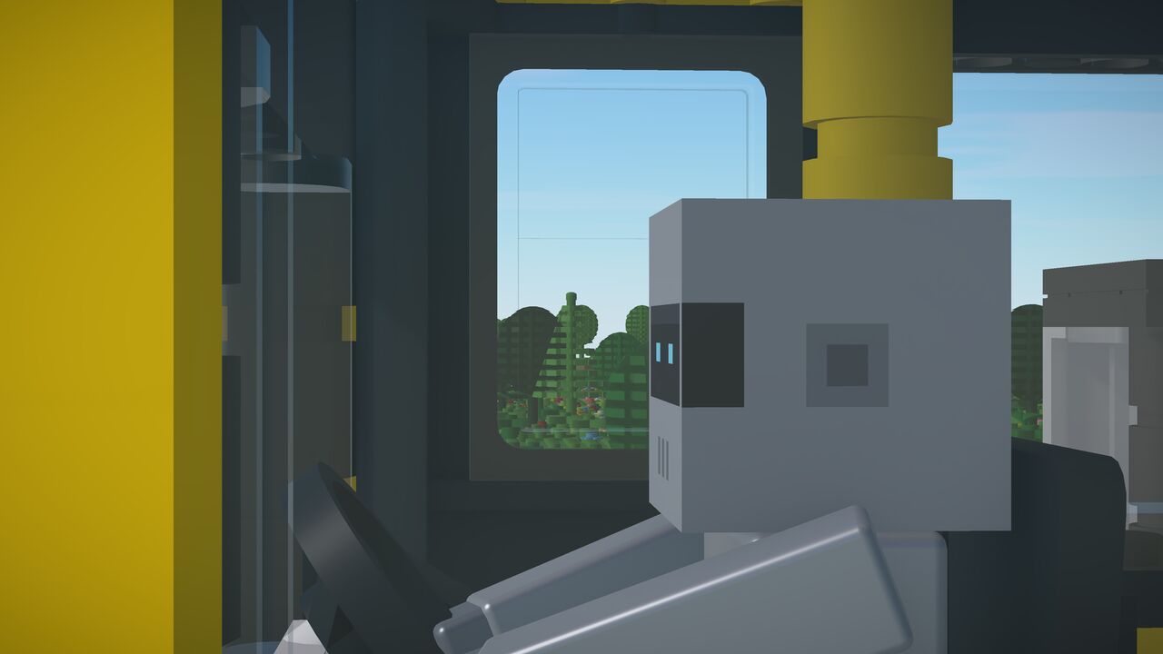Your driver, seen from the front seat